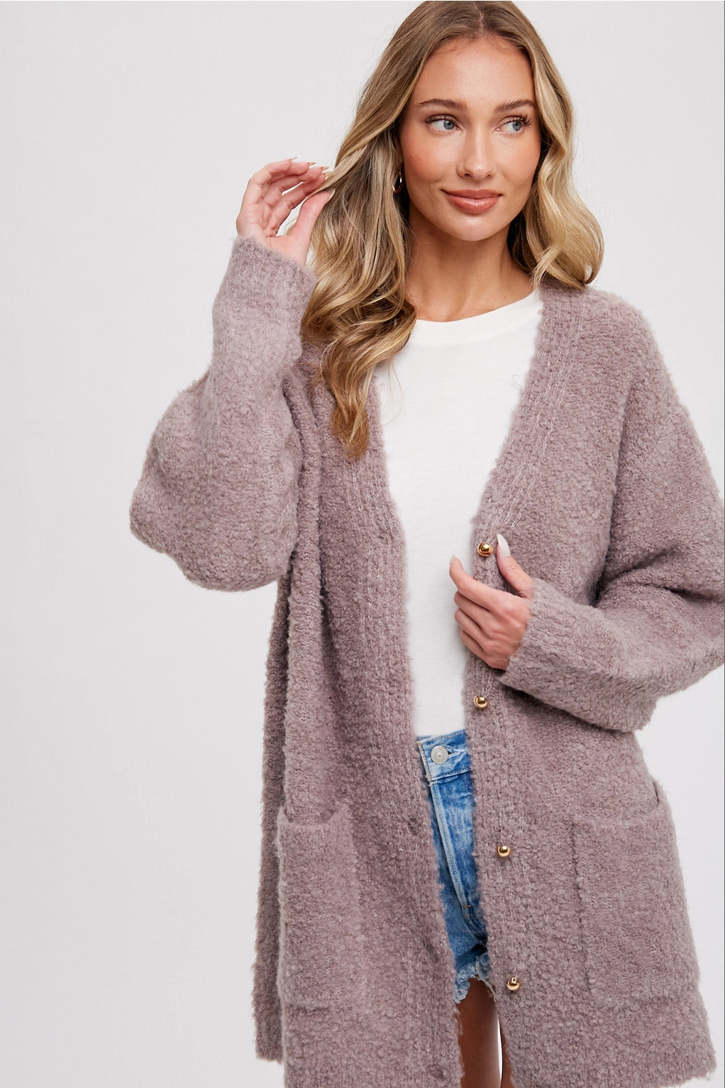 Cozy Buttoned Cardigan