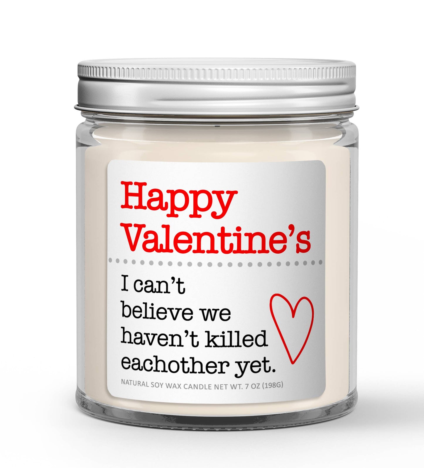 Happy Valentine's Candle