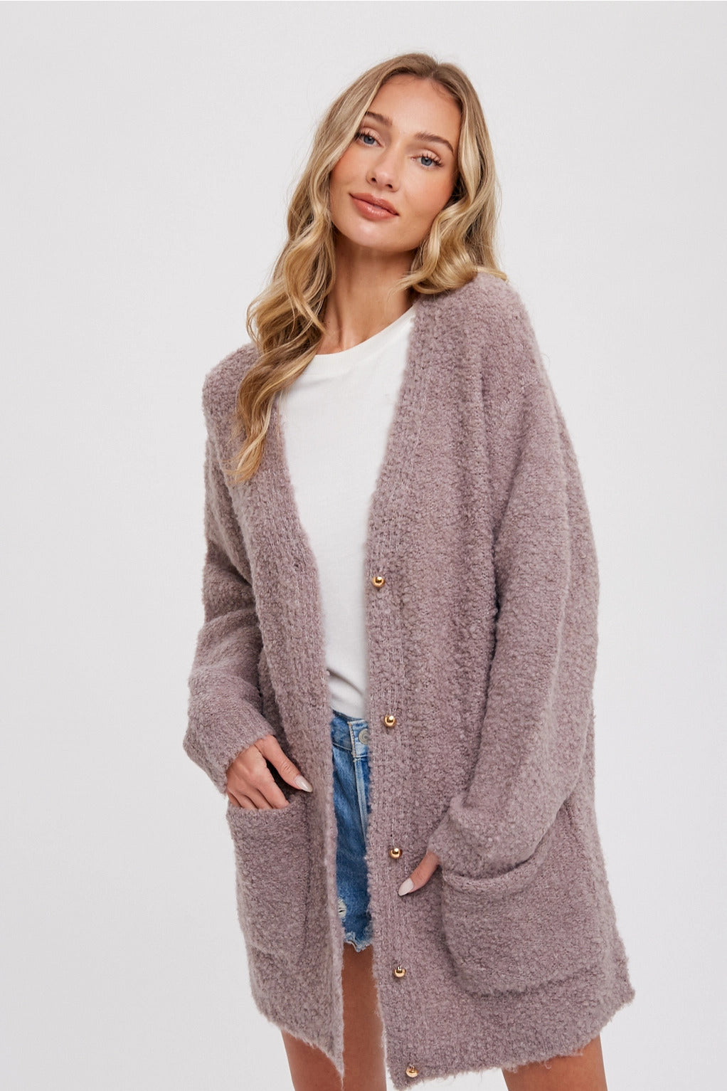 Cozy Buttoned Cardigan