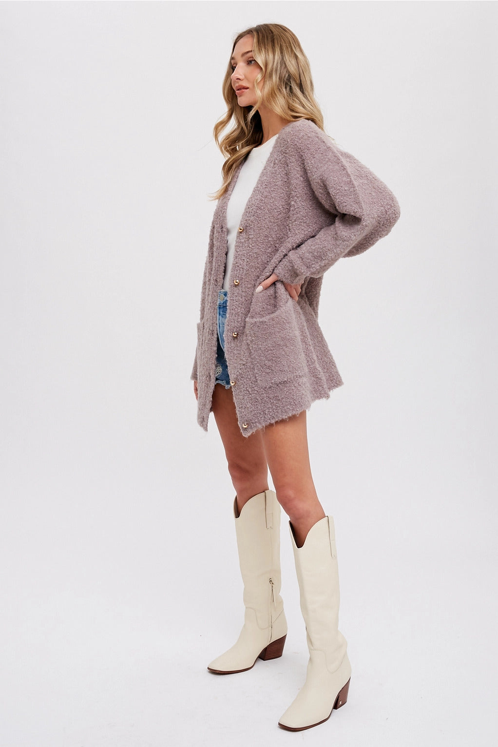 Cozy Buttoned Cardigan