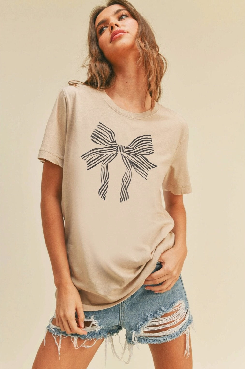 Comfy Bow Tee